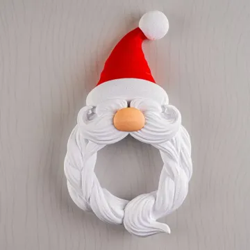 Santa wall decoration